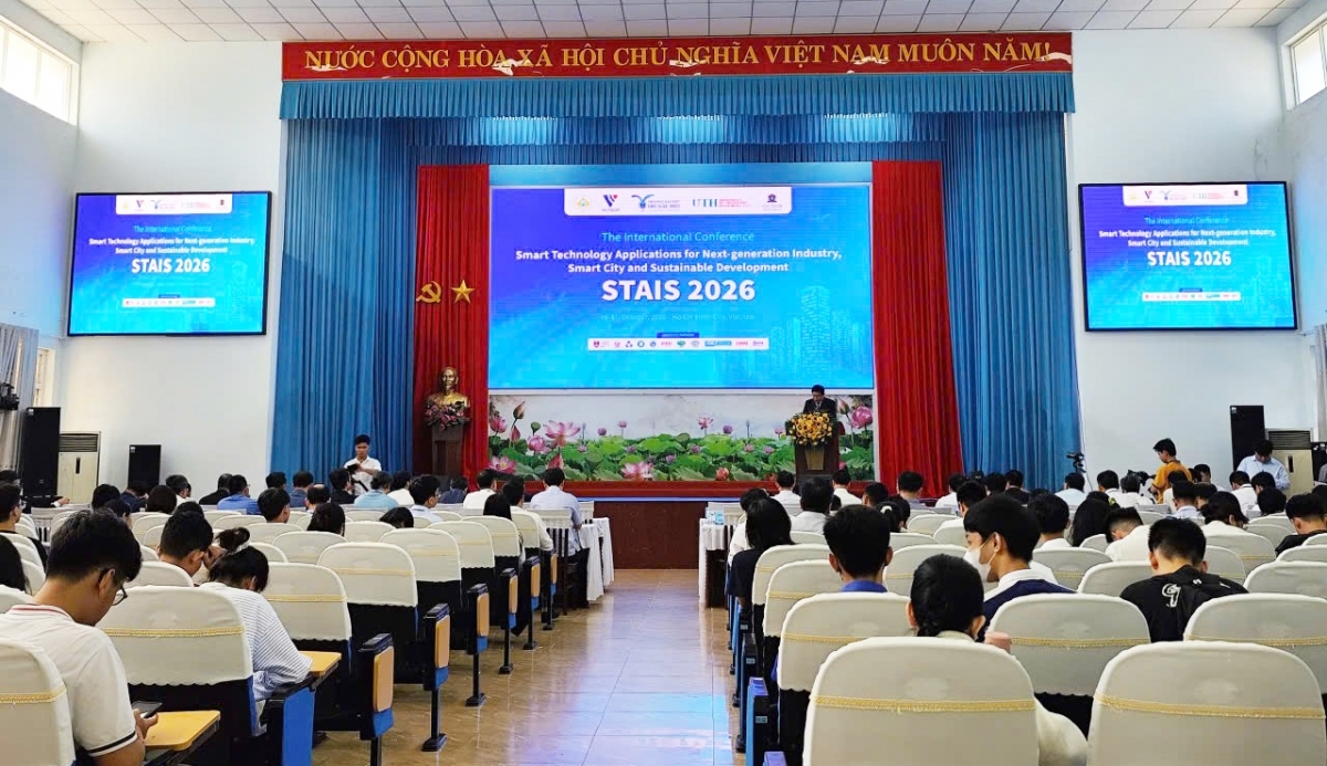 STAIS 2026: Thúc đẩy ứng dụng công nghệ thông minh và phát triển bền vững