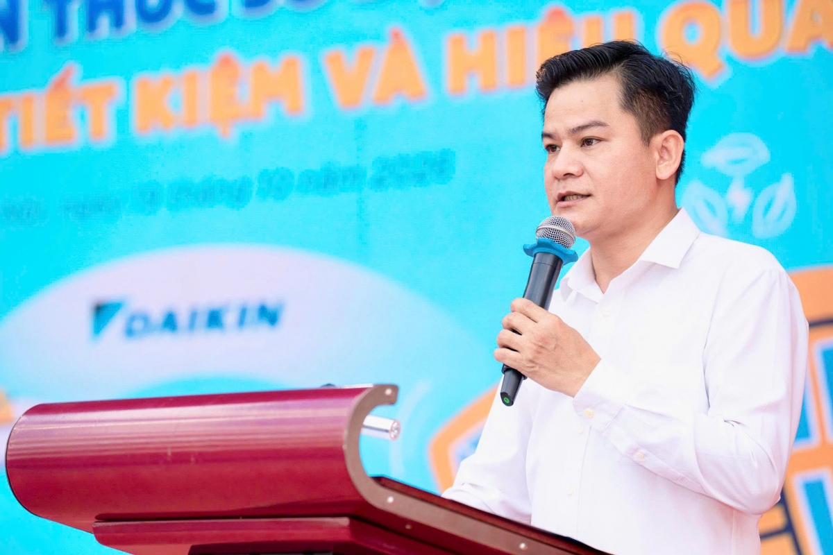 Xây dựng lối sống xanh và tiết kiệm năng lượng trong trường học