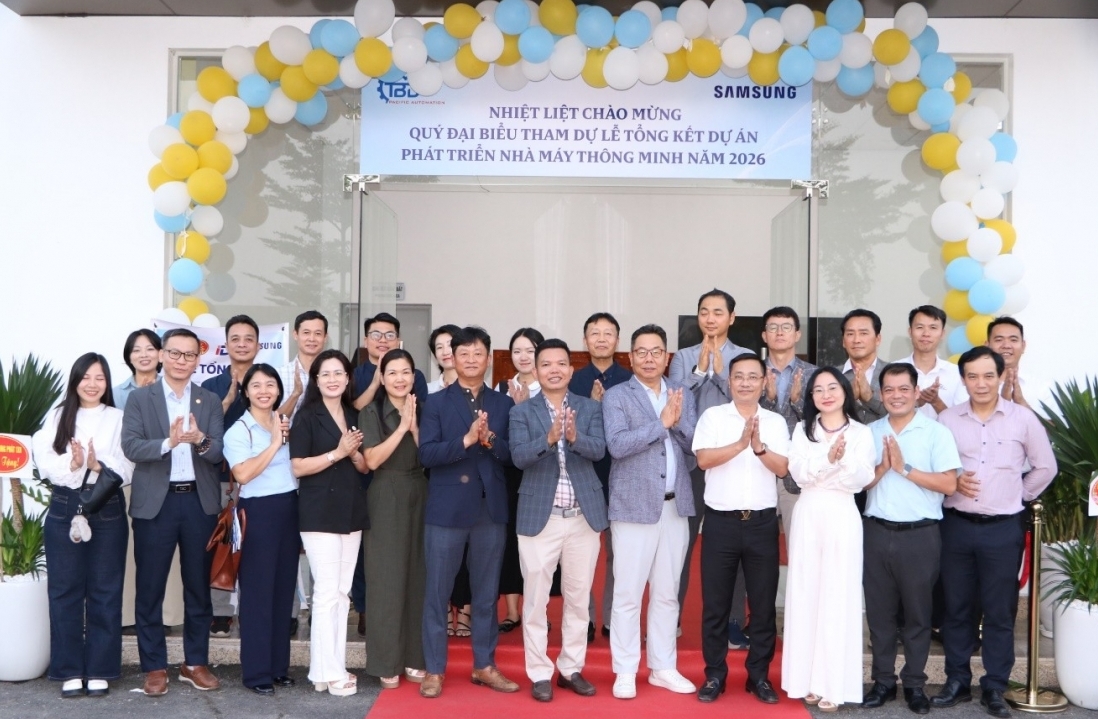 Thái Bình Dương hoàn thành 34 hạng mục xây dựng nhà máy thông minh