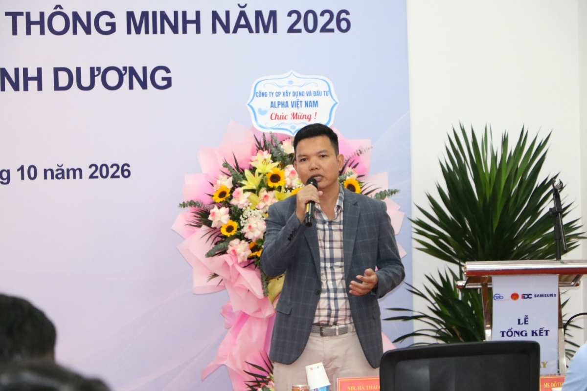 Ông Nguyễn Văn Chung Giám Đốc Công ty CPCK và TĐH Thái Bình Dương phát biểu tại buổi lễ. Ảnh: NVH