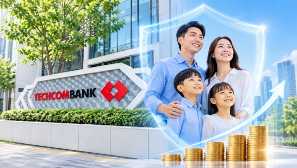 Techcombank thu gần 1.700 tỷ đồng lãi thuần từ bảo hiểm sau 9 tháng