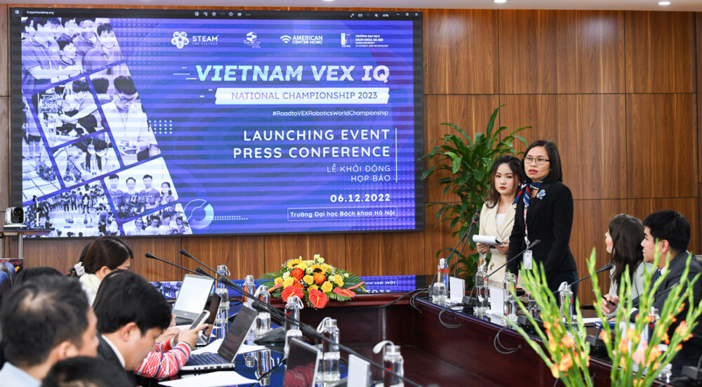 chinh thuc mo don dang ky giai vo dich vex iq robotics toan quoc 2023