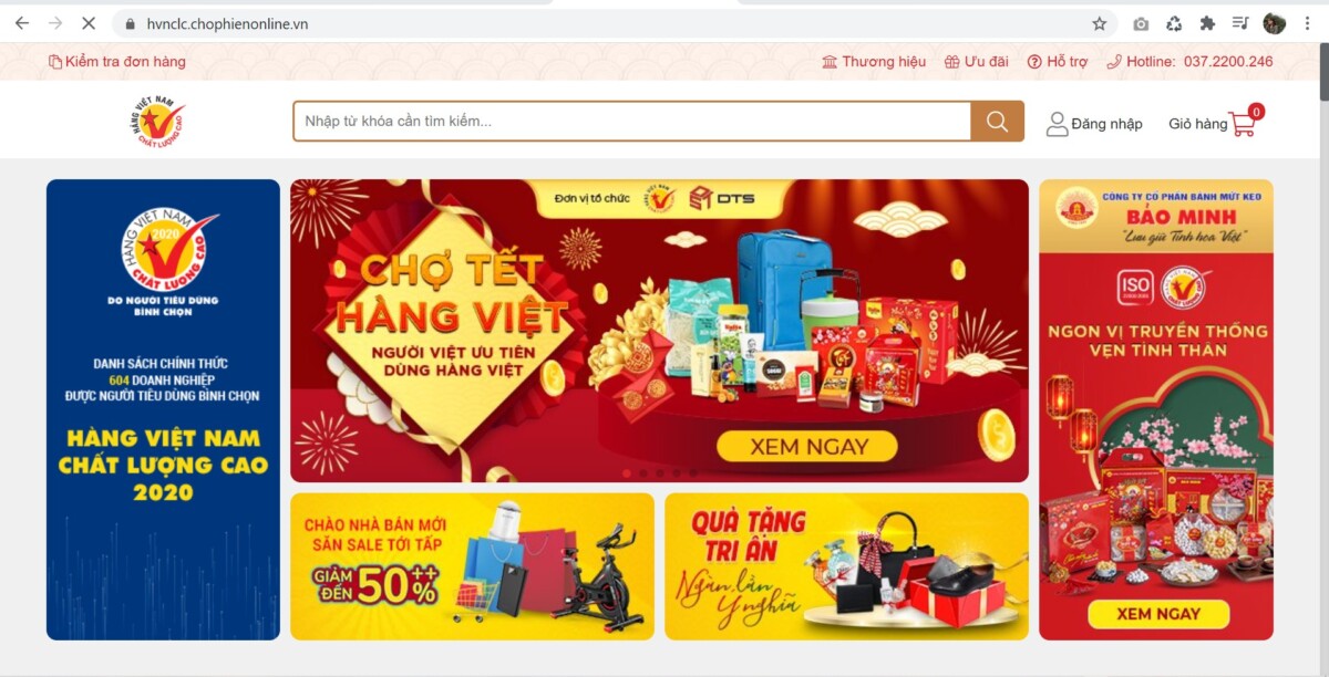 chinh thuc ra mat san thuong mai dien tu hang viet nam chat luong cao chinh thuc ra mat san thuong mai dien tu hang viet nam chat luong cao