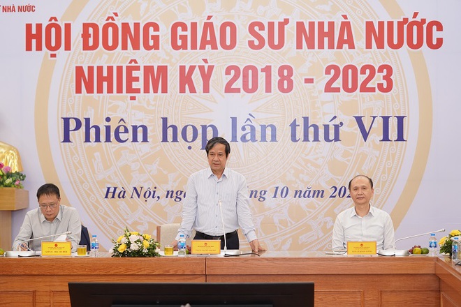 Công bố 28 hội đồng giáo sư ngành, liên ngành năm 2021