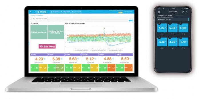 Công nghệ giám sát tủ vắc xin của doanh nghiệp Việt được ứng dụng tại Trung tâm Y tế dự phòng TPHCM