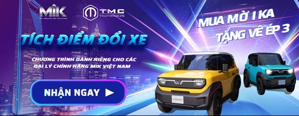 Tặng ngay xe hơi VF3 khi mua linh kiện máy tính MIK