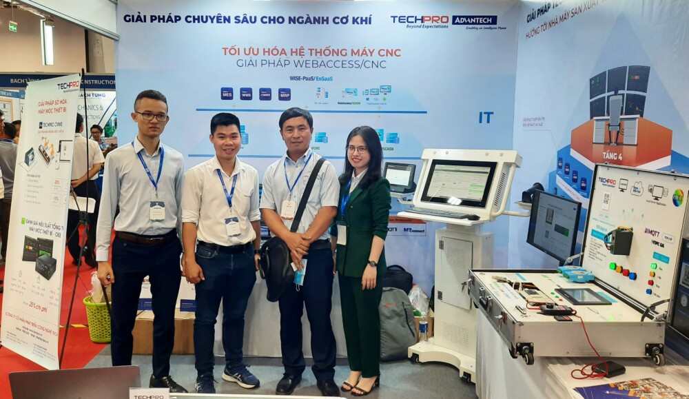 cuoc trinh dien cong nghe cua hon 350 doanh nghiep tai trien lam chuyen nganh