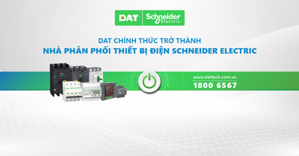 dat chinh thuc tro thanh nha phan phoi thiet bi dien schneider electric