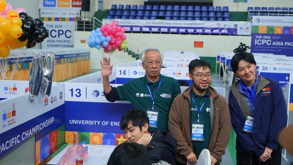 doi sudo la doi tuyen xuat sac giai duoc bai dau tien tai the 2024 icpc asian pacific championship