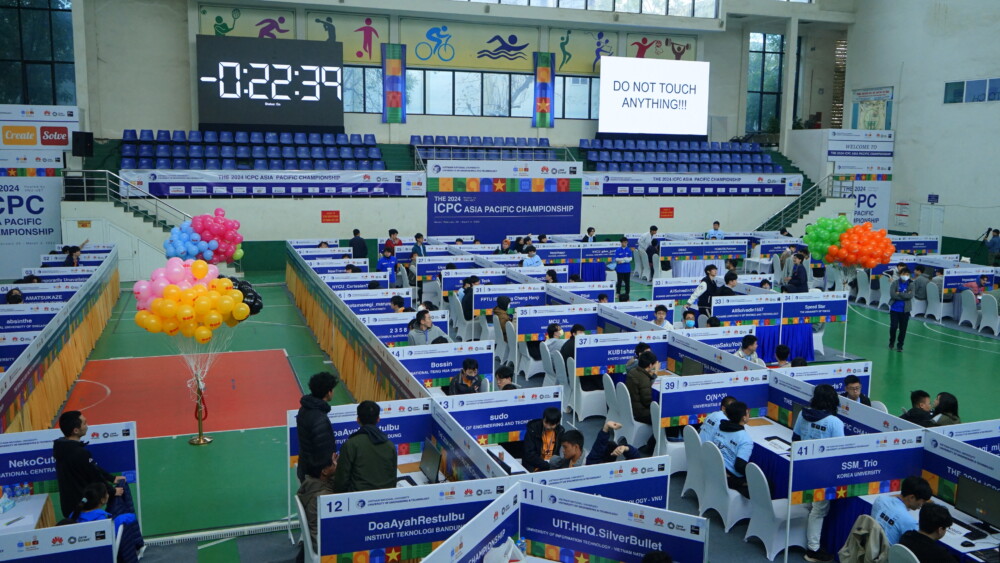 doi sudo la doi tuyen xuat sac giai duoc bai dau tien tai the 2024 icpc asian pacific championship