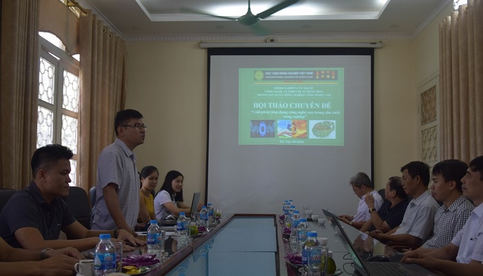 ket noi cac nha khoa hoc trong nghien cuu ung dung nong nghiep cong nghe cao