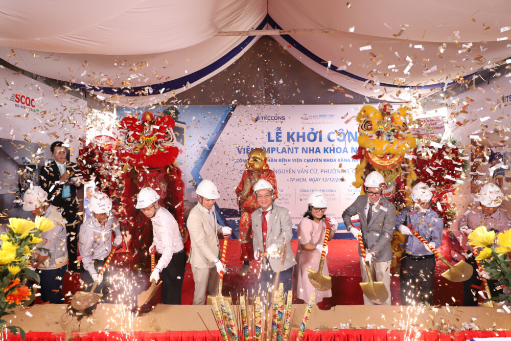 khoi cong xay dung van phong lam viec cong ty cp benh vien rang ham mat nhan tam