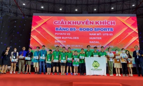 14 đội giành giải Robotacon WRO 2023 của Việt Nam sẵn sàng giao lưu quốc tế