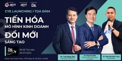 CYE Launching: chương trình dành cho doanh nhân trẻ sáng tạo