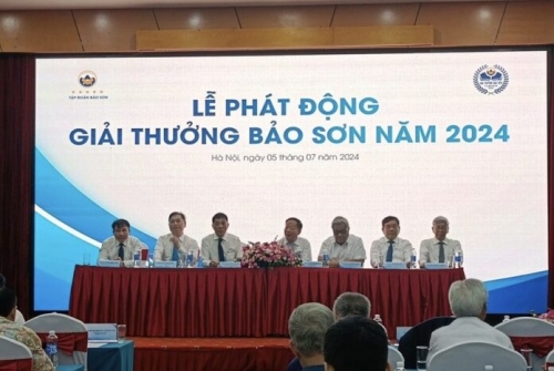 Giải thưởng Bảo Sơn năm 2024 trị giá 120.000 USD cho công trình khoa học mang tính thực tiễn cao