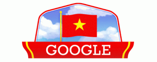 Google thay đổi ảnh đại diện chào mừng ngày Quốc khánh Việt Nam