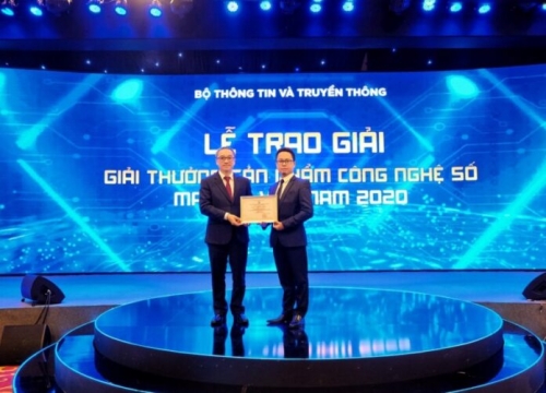 Hệ thống số hóa D-IONE xuất sắc đạt Top 10 Make in Vietnam &#8211; “Sản phẩm số xuất sắc”
