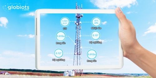 IoT Tower Health: Giải pháp giám sát rung lắc tháp viễn thông