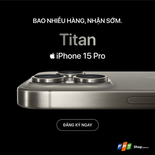 iPhone 15 chính hãng mở bán sớm, giá dự kiến từ 22,99 triệu đồng