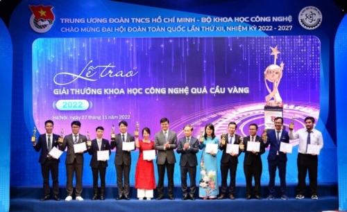 Khởi động Giải thưởng Khoa học công nghệ Quả cầu vàng 2023