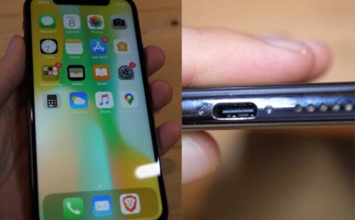 Kỹ sư tự động hóa thay cổng USB-C cho iPhone X