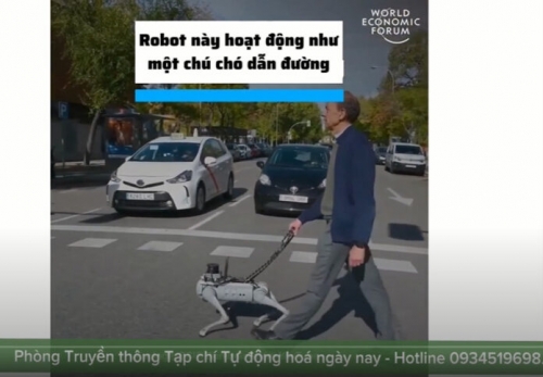 Robot Tefi người bạn đồng hành vô cùng thân thiện và hữu ích cho người khuyết tật