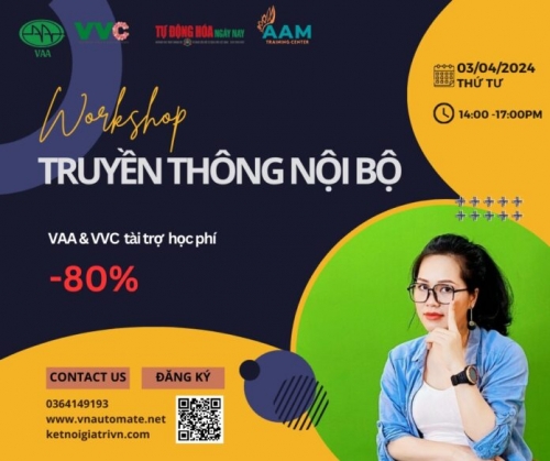 Tham gia workshop: Truyền thông nội bộ