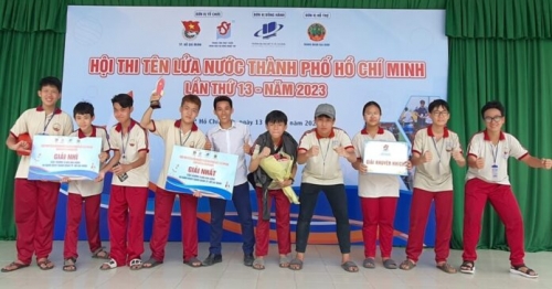 Thúc đẩy đam mê sáng tạo trong thanh thiếu nhi qua Hội thi tên lửa nước TP. Hồ Chí Minh lần thứ 13