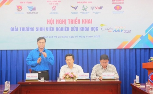 TP.HCM phát động Giải thưởng Sinh viên nghiên cứu khoa học lần thứ 25