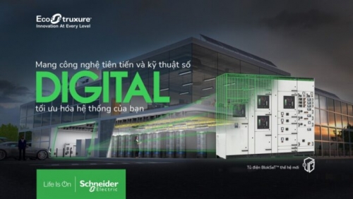 Tủ điện hạ thế BlokSeT của Schneider Electric hướng đến sự đổi mới phân phối điện năng và điều khiển động cơ