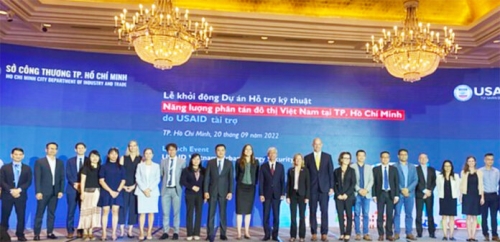 USAID khởi động Dự án Hỗ trợ kỹ thuật Năng lượng phân tán đô thị Việt Nam tại TP.HCM