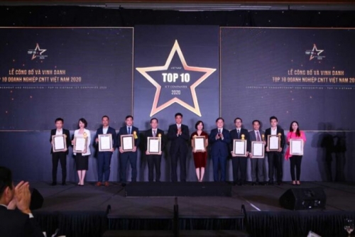 Vinh danh TOP 10 doanh nghiệp CNTT Việt Nam ở nhiều lĩnh vực