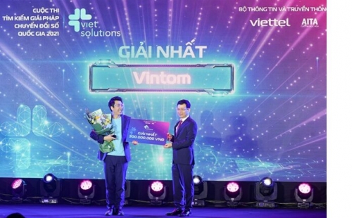 Vintom đạt giải nhất cuộc thi Viet Solution 2021