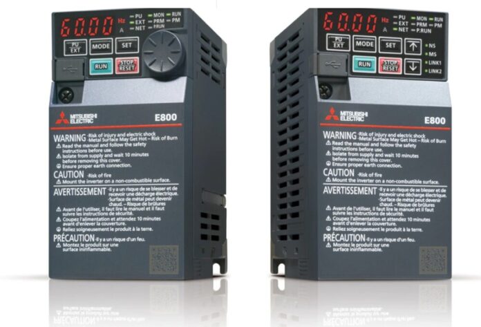 Mitsubishi Electric ra mắt dòng biến tần FR-E800 thay thế cho dòng FR-E700