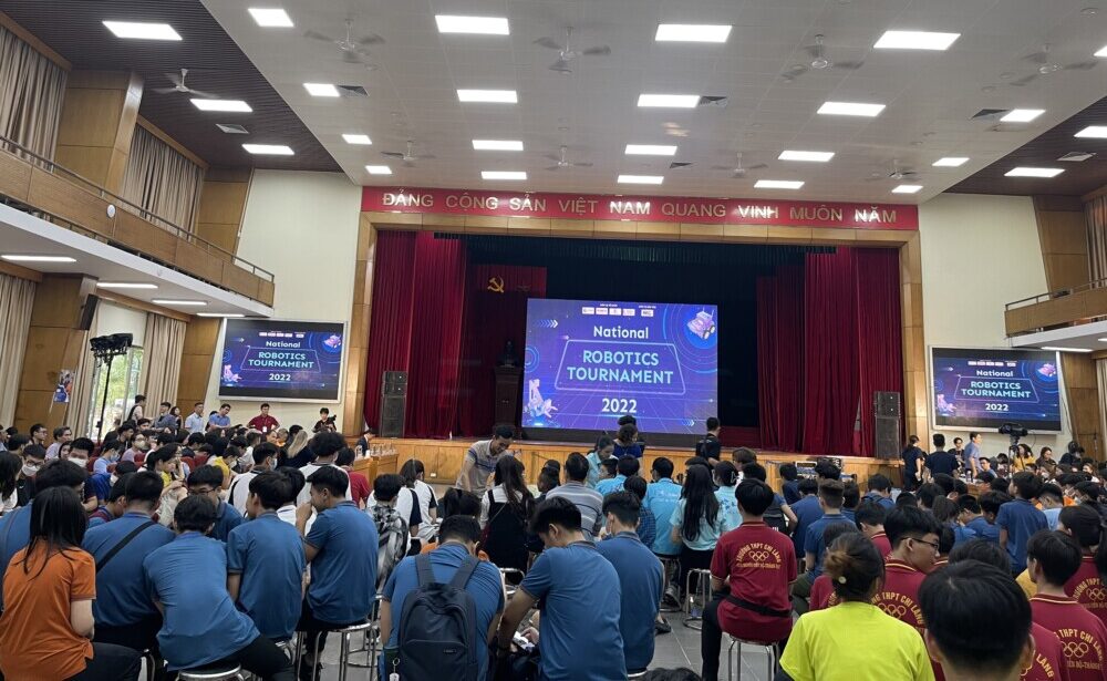 national robotics tournament 2022 giup hoc sinh viet nam vuon xa trong ky thuat robotics