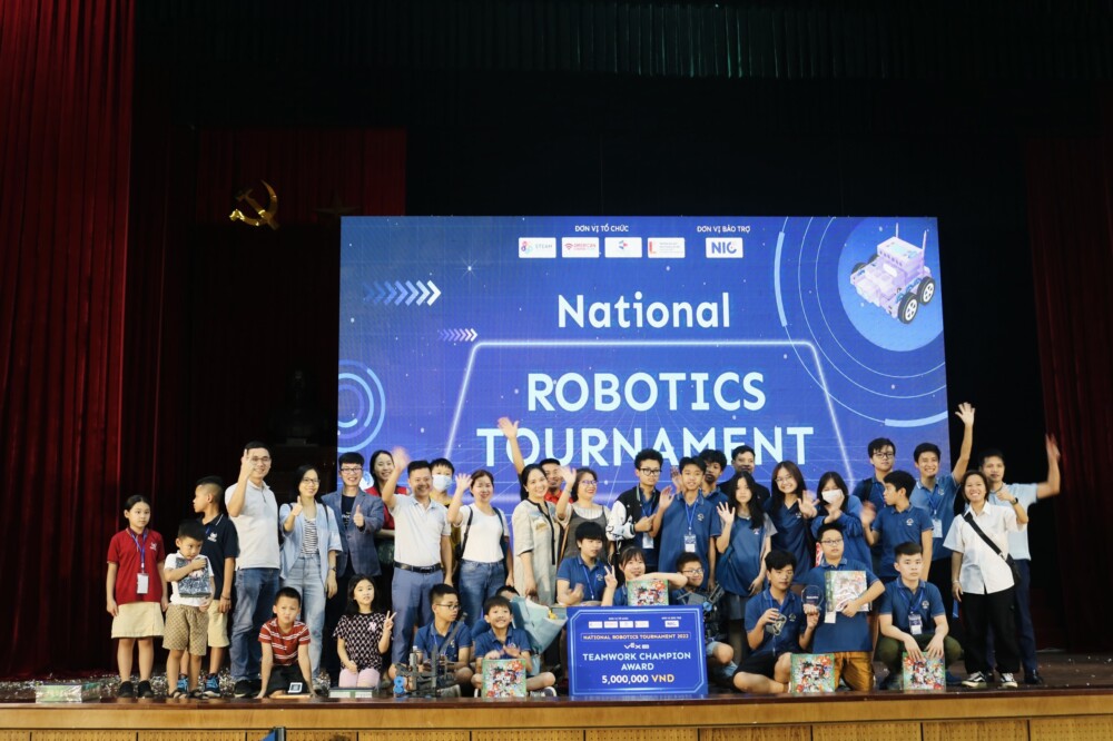 national robotics tournament 2022 giup hoc sinh viet nam vuon xa trong ky thuat robotics