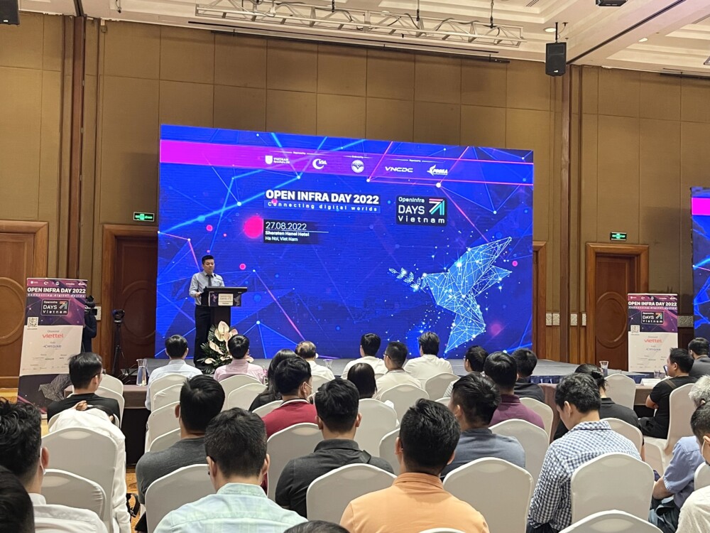 openinfra days vietnam 2022 thuc day su dung ha tang mang do viet nam lam chu