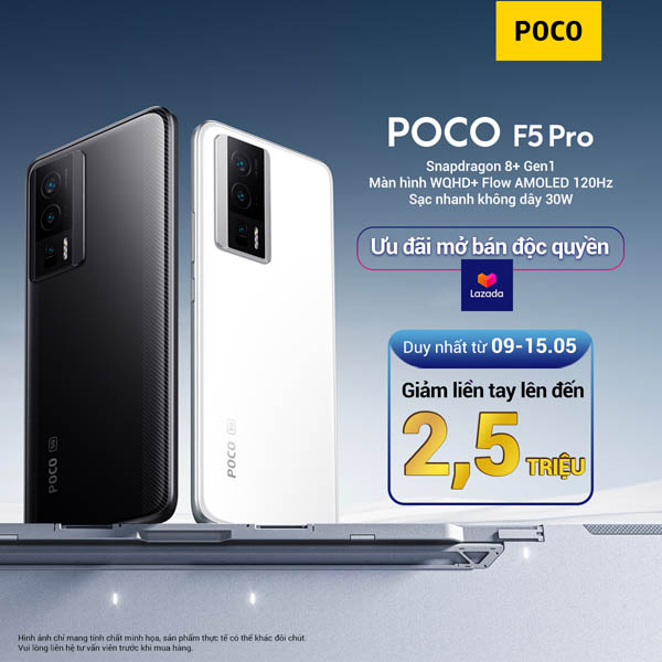 poco f5 pro chinh thuc ra mat san sang cho nhung trai nghiem dinh cao o muc gia cuc tot