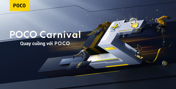 POCO khởi động chiến dịch POCO Carnival cùng loạt ưu đãi hấp dẫn mừng thương hiệu tròn 5 tuổi