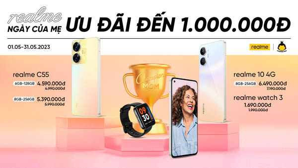 realme trao giai dac biet mua de moi 8211 nhan xe moi uu dai manh tron thang 5 nhan ngay cua me