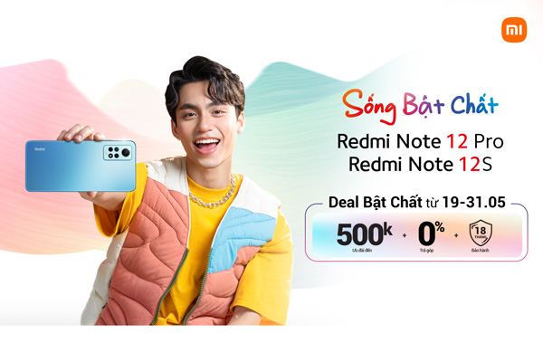 redmi note 12s va redmi note 12 pro chinh thuc ra mat tai viet nam