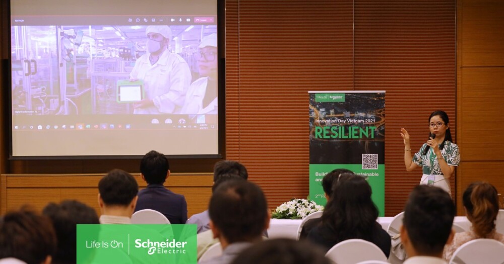 schneider electric hoan thanh chuoi su kien huong den xay dung tuong lai phat trien ben vung va linh hoat