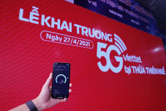 Thừa Thiên Huế tiếp nhận sóng 5G dùng cho iPhone