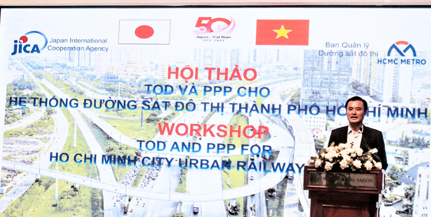 tphcm tim mo hinh phat trien giao thong cong cong theo huong he thong duong sat do thi