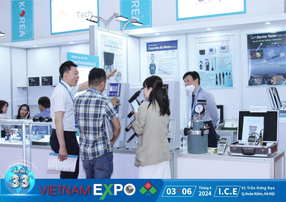 vietnam expo 2024 quy tu hon 480 doanh nghiep tham gia xuc tien thuong mai