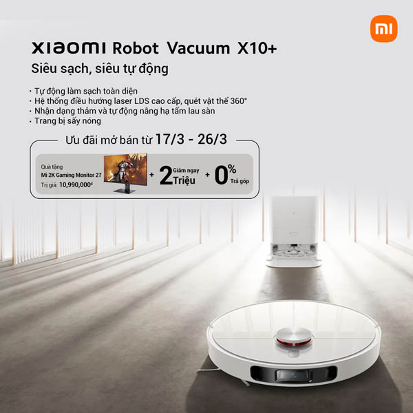 xiaomi ra mat loat robot hut bui cao cap the he moi gia tu 649 trieu dong