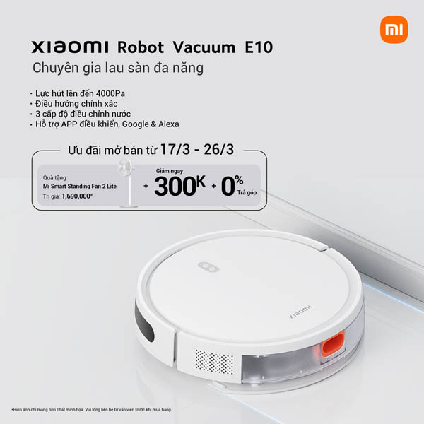 xiaomi ra mat loat robot hut bui cao cap the he moi gia tu 649 trieu dong