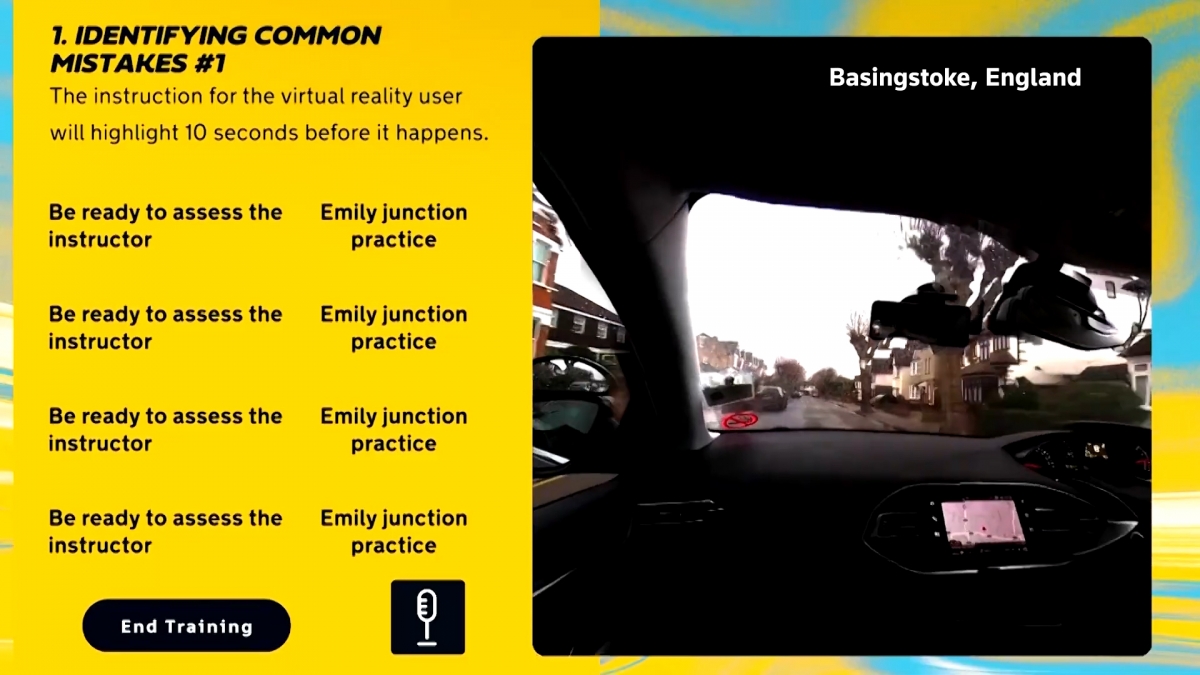 Ứng dụng công nghệ thực tế ảo trong đào tạo lái xe