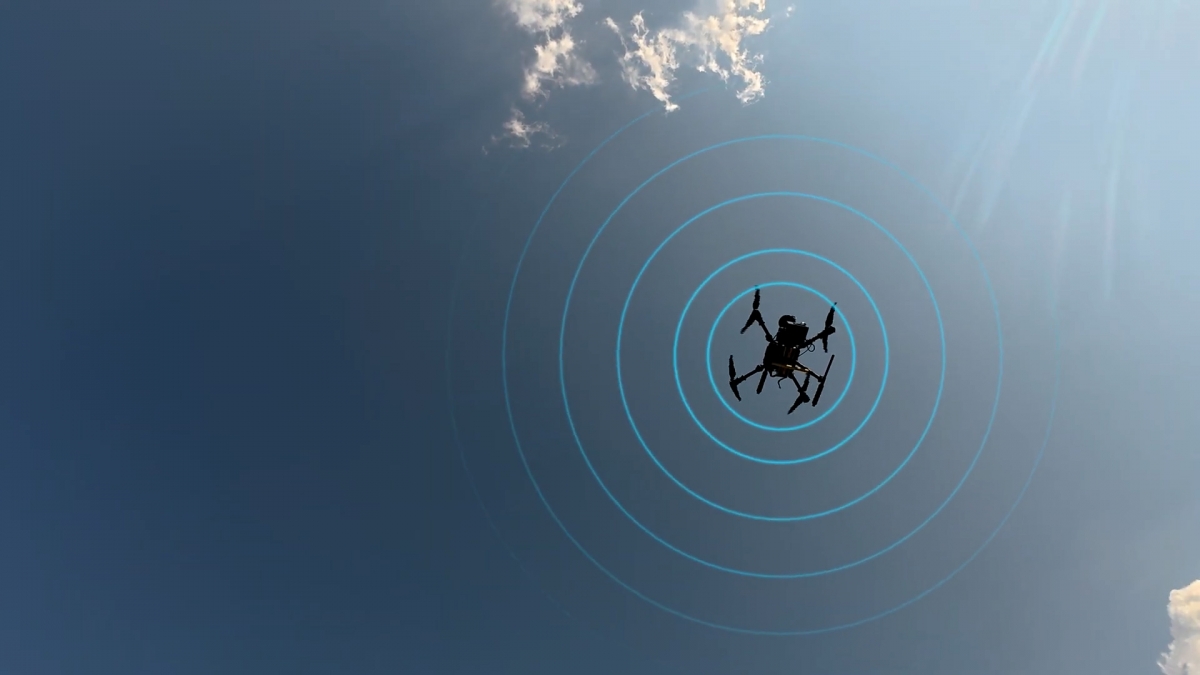 Công nghệ giúp drone “nghe” để định vị mục tiêu